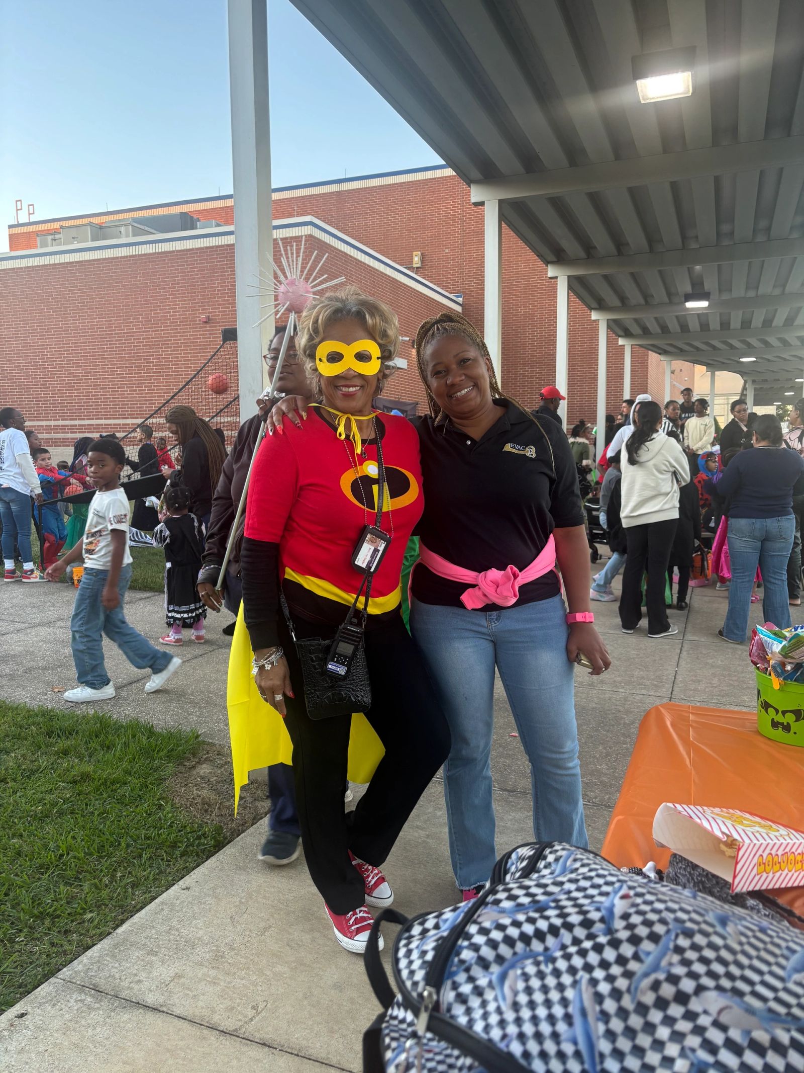 EVAC at a Beaumont ISD school event