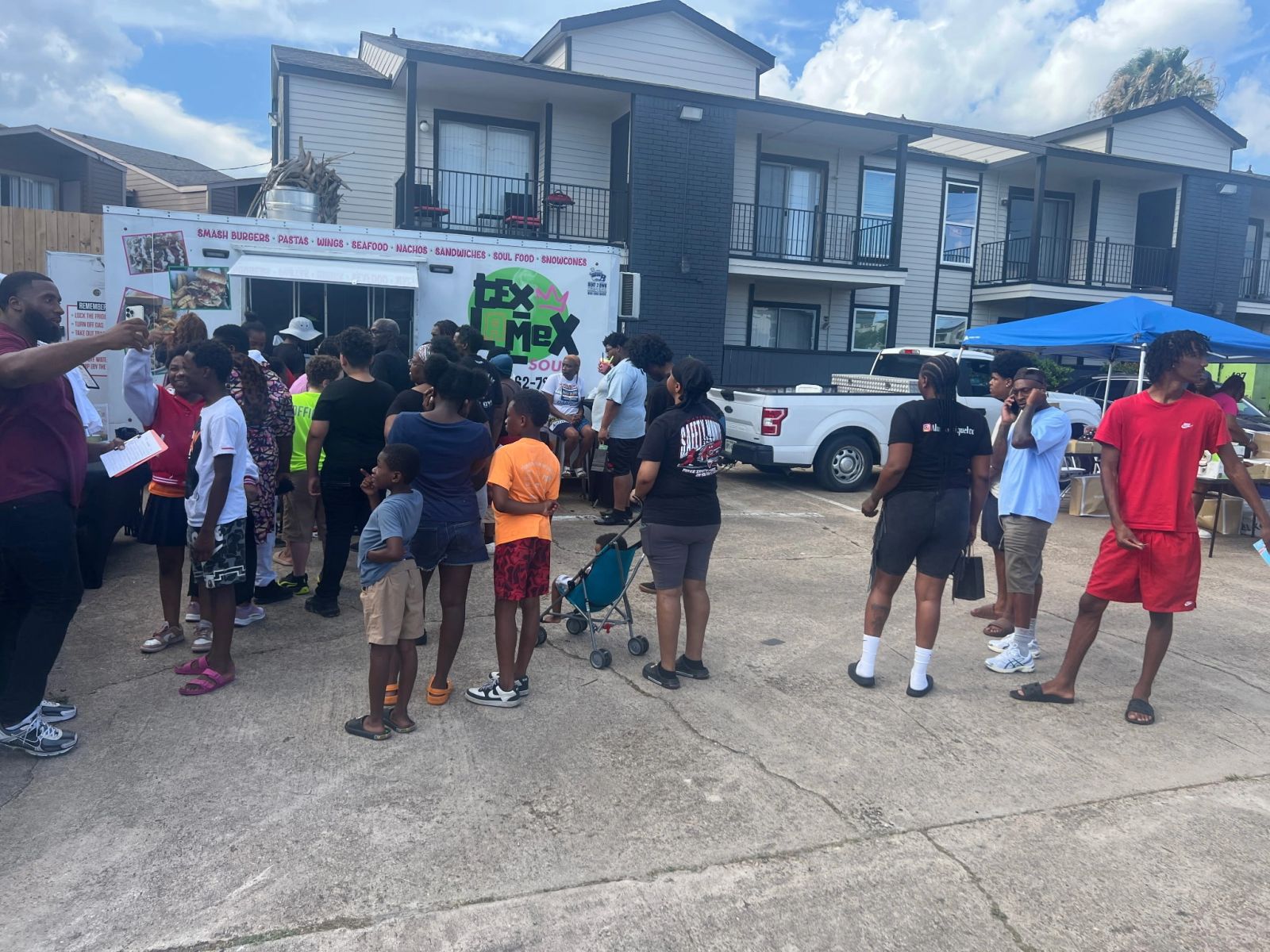 EVAC staff connecting with the community