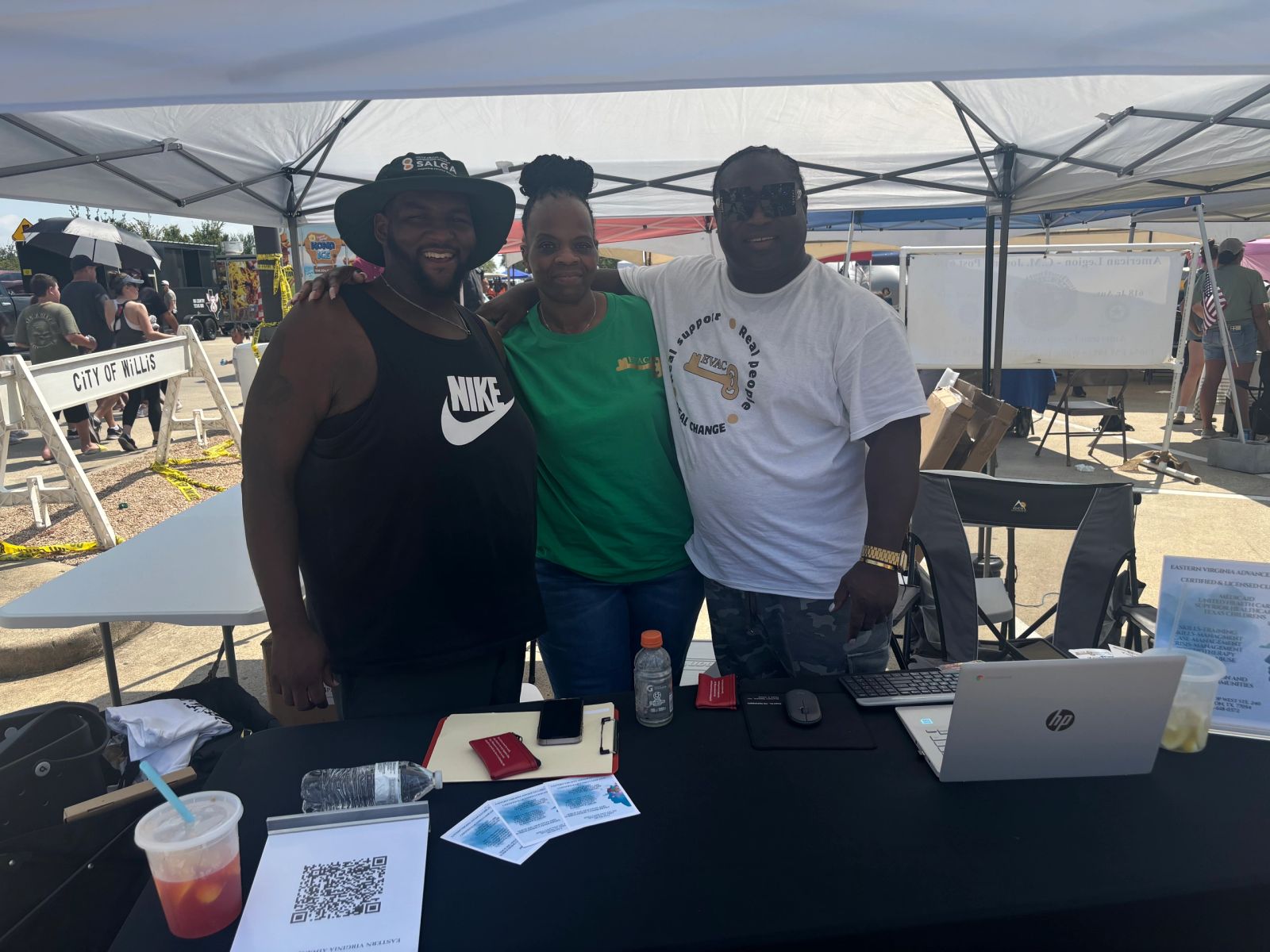 EVAC community event in Willis, Texas