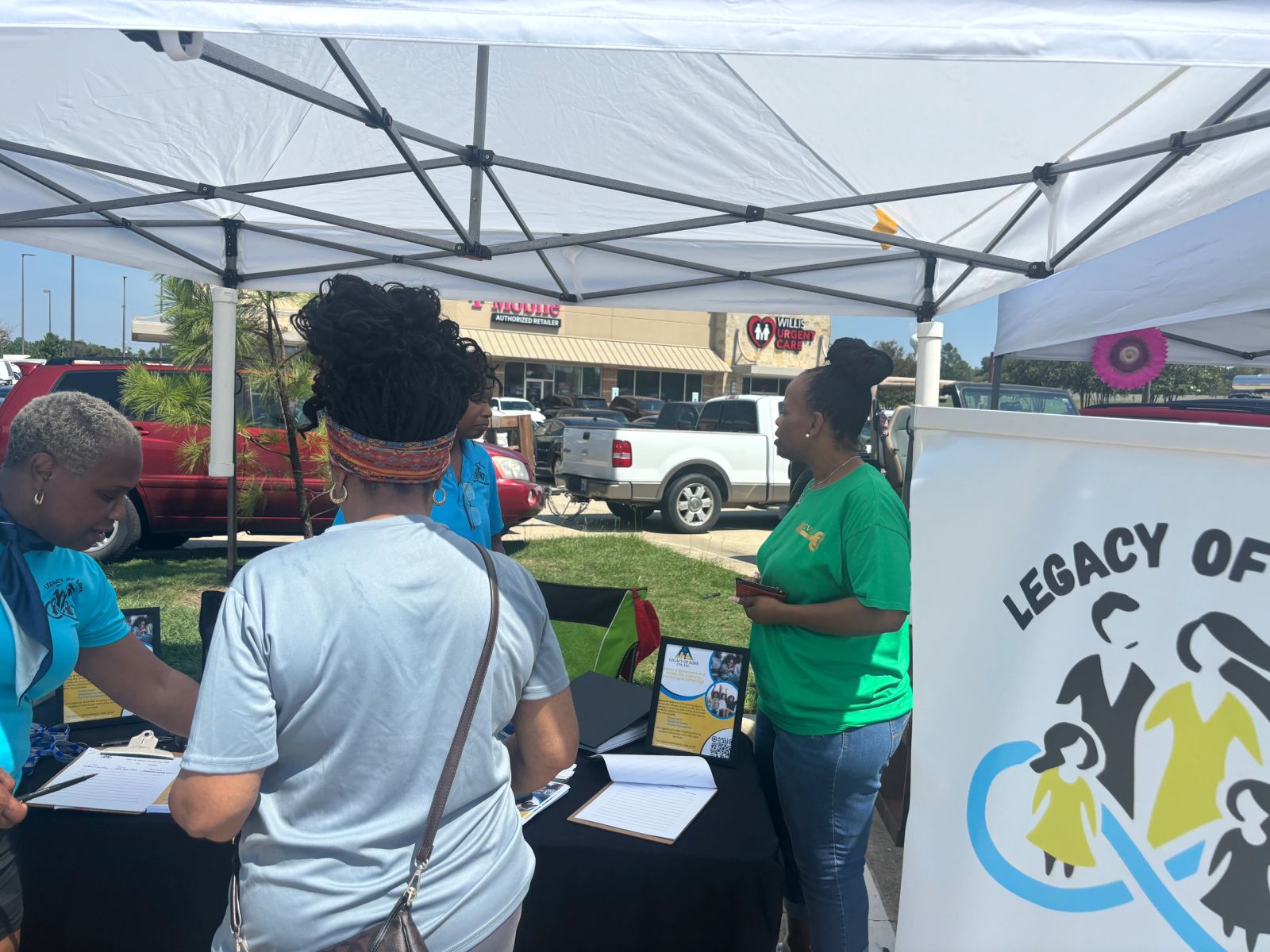 EVAC outreach activities with families