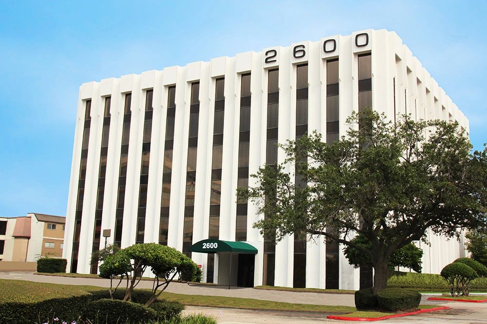 EVAC Houston main office building at 2600 South Loop West