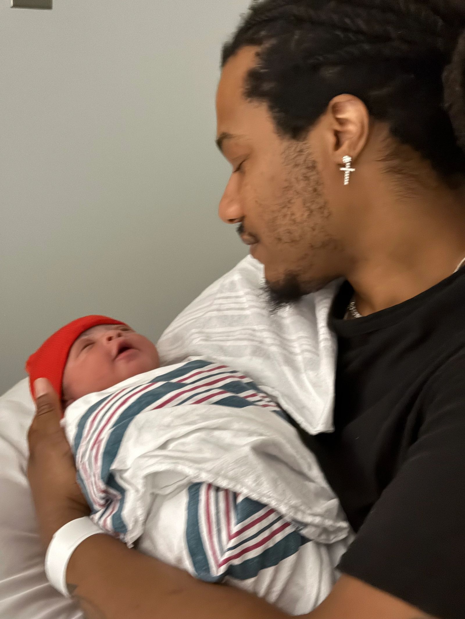 A member of the EVAC family celebrating a new arrival